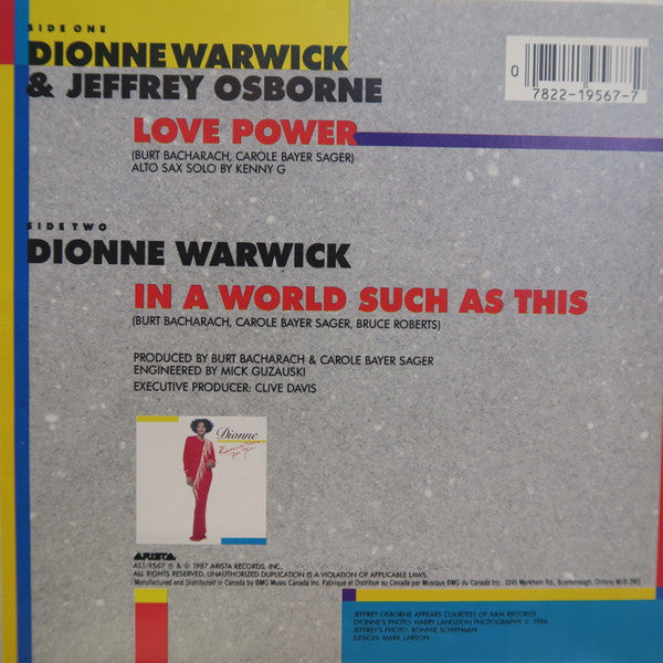 Dionne Warwick - Love Power