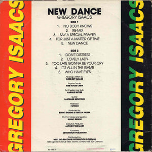 Gregory Isaacs - New Dance Vinyl Record