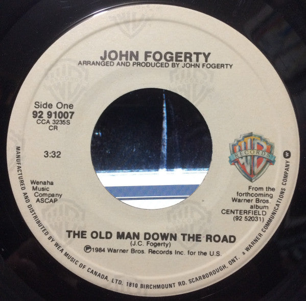 John Fogerty - The Old Man Down The Road - 1984