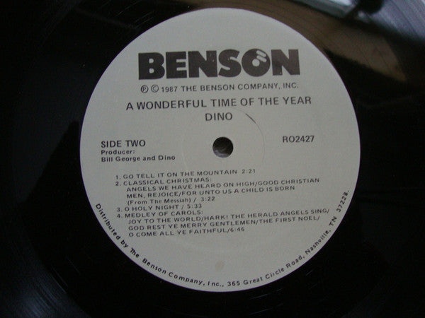 Dino Kartsonakis - A Wonderful Time Of The Year - 1987