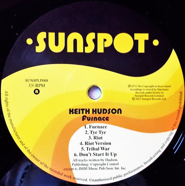 Keith Hudson - Furnace