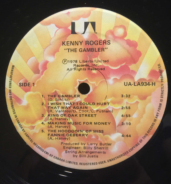 Kenny Rogers - The Gambler - 1978