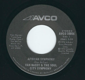 Van McCoy & The Soul City Symphony - African Symphony