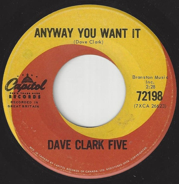 The Dave Clark Five - Any Way You Want It