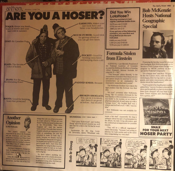 Bob & Doug McKenzie - The Adventures Of Bob & Doug McKenzie In Strange Brew - 1983