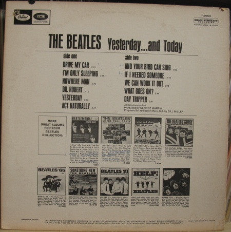 Beatles, The - Yesterday And Today - 1966