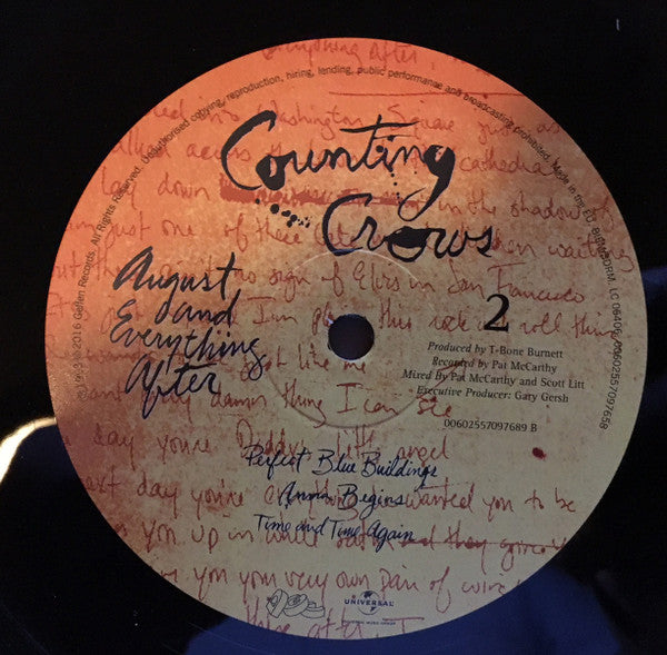Counting Crows - August And Everything After - 2017