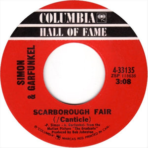 Simon & Garfunkel - I Am A Rock / Scarborough Fair (/Canticle)