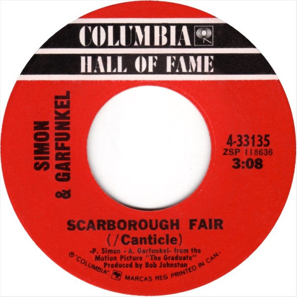 Simon & Garfunkel - I Am A Rock / Scarborough Fair (/Canticle)