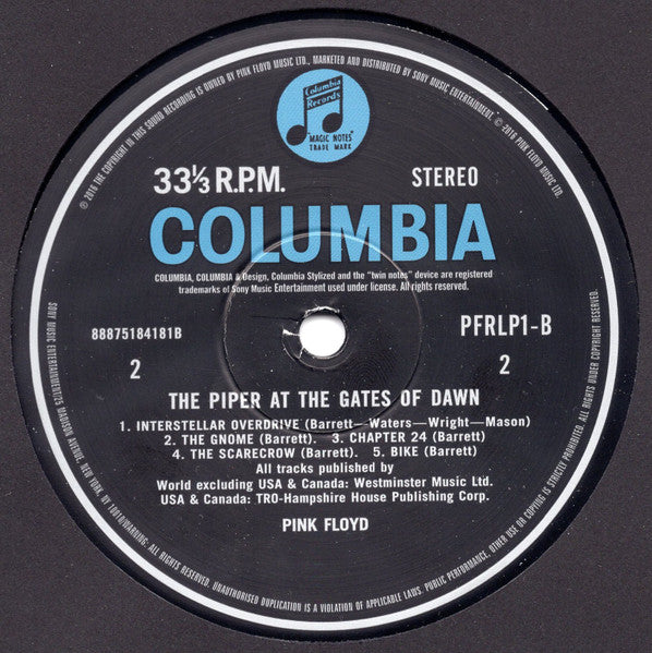Pink Floyd - The Piper At The Gates Of Dawn - 2016