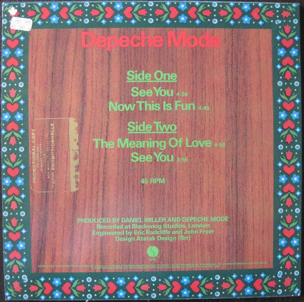 Depeche Mode - See You - 1982