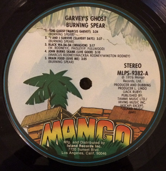 Burning Spear - Garvey's Ghost - 1976
