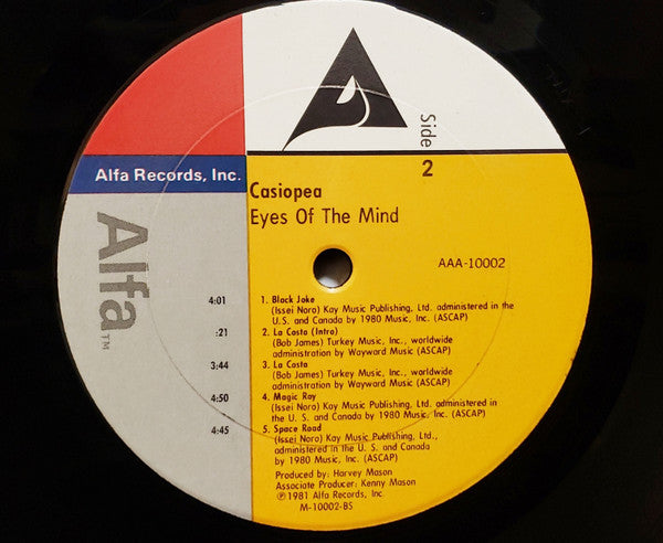 Casiopea - Eyes Of The Mind - 1981