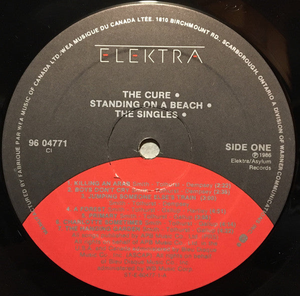 Cure, The - Standing On A Beach - The Singles - 1986