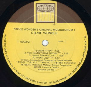 Stevie Wonder - Stevie Wonder's Original Musiquarium 1