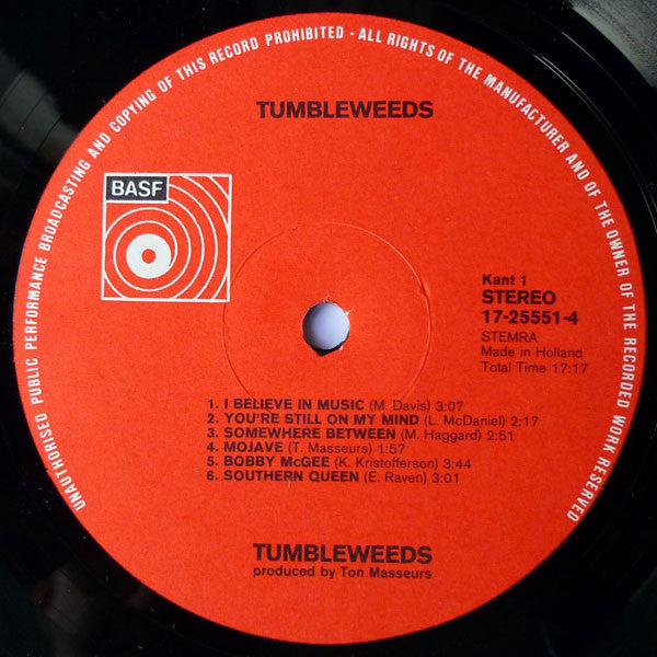 Tumbleweeds, The - Tumbleweeds - 1974