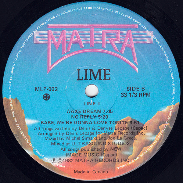 Lime - Lime II - 1982