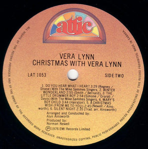 Vera Lynn - Christmas With Vera Lynn - 1976