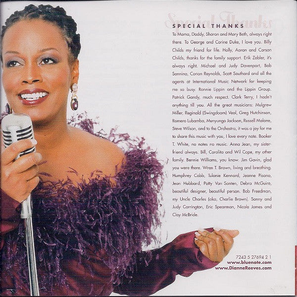 Dianne Reeves - The Calling (Celebrating Sarah Vaughan) (CD) - 2001