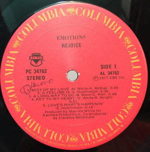 The Emotions - Rejoice