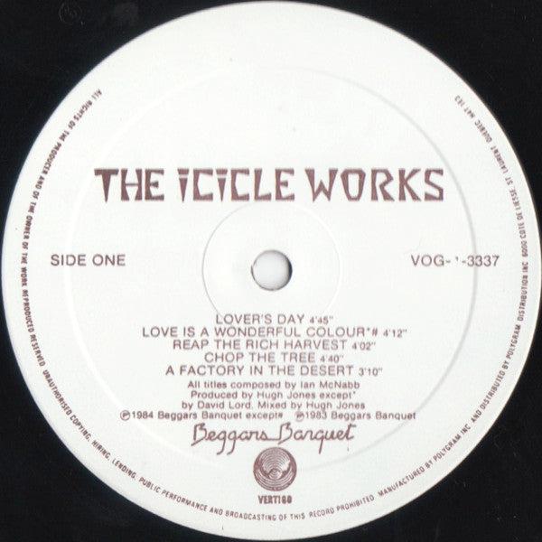 The Icicle Works - The Icicle Works