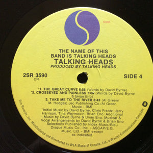 Talking Heads - The Name Of This Band Is Talking Heads - 1982