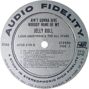 Louis Armstrong - Ain't Gonna Give Nobody None Of My Jelly Roll