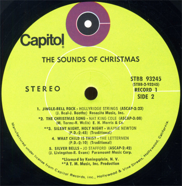 Various - The Sounds Of Christmas Vinyl Record