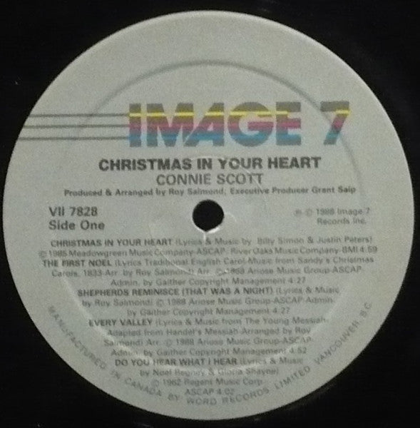 Connie Scott - Christmas In Your Heart - 1988