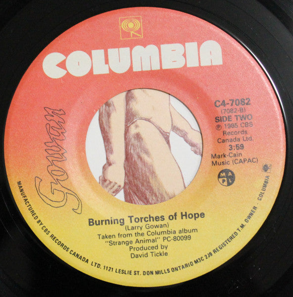 Gowan - (You're A) Strange Animal - 1985