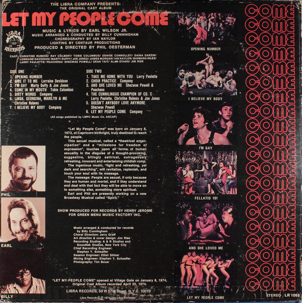 Various - Let My People Come: The Original Cast Album - 1974