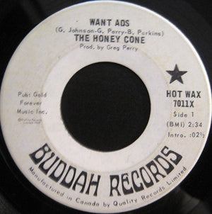 Honey Cone - Want Ads / We Belong Together