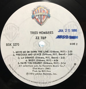 ZZ Top - Tres Hombres