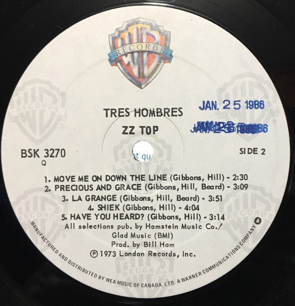 ZZ Top - Tres Hombres