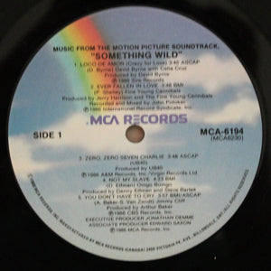 Various - Something Wild - Music From The Motion Picture Soundtrack - 1986