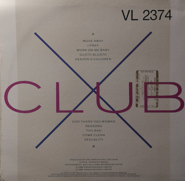 Culture Club - From Luxury To Heartache - 1986