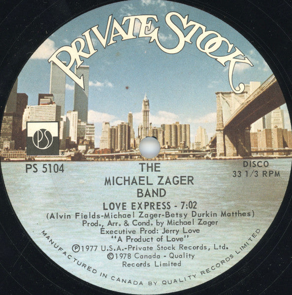 Michael Zager Band, The - Let's All Chant / Love Express - 1978