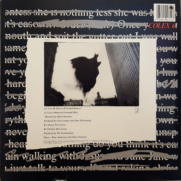 Lloyd Cole & The Commotions - Cut Me Down (Remix) - 1986