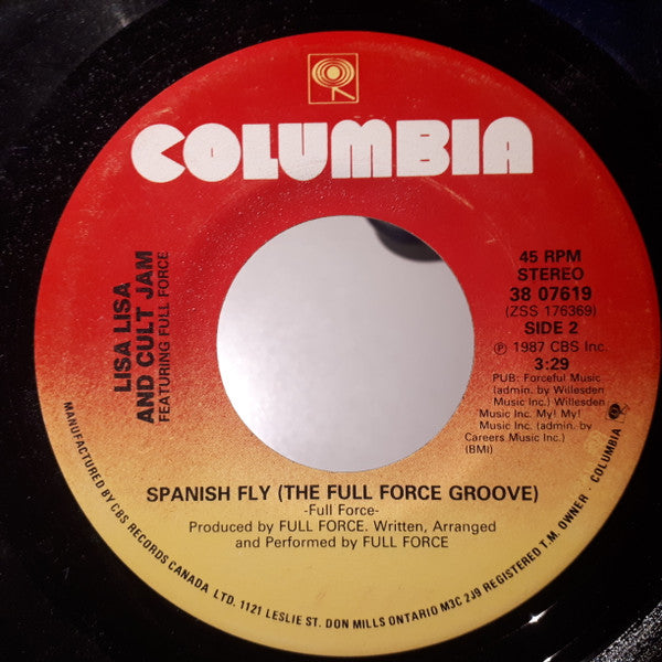 Lisa Lisa & Cult Jam Featuring Full Force - Someone To Love Me For Me - 1987