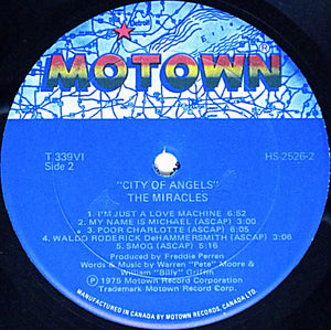 The Miracles - City Of Angels Vinyl Record