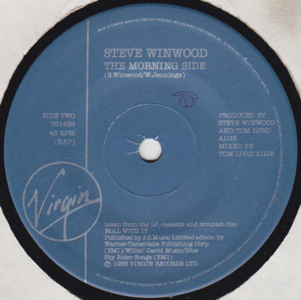 Steve Winwood - Roll With It - 1988