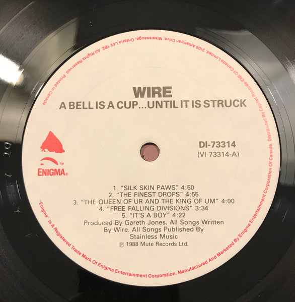 Wire - A Bell Is A Cup... Until It Is Struck - 1988