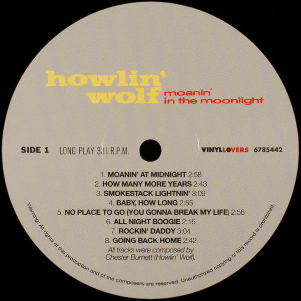 Howlin' Wolf - Moanin' In The Moonlight - 2016