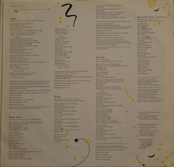 Sergio Mendes - Confetti Vinyl Record