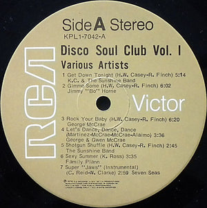 Various - Disco Soul Club Vol. 1