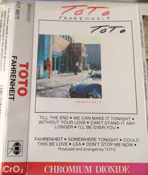 Toto - Fahrenheit - 1986
