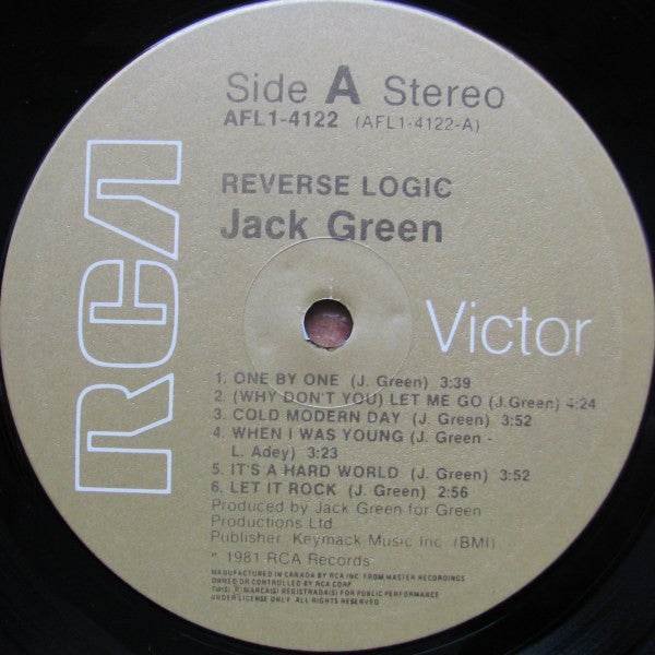Jack Green - Reverse Logic