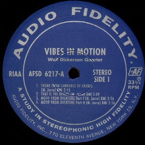 Walt Dickerson - Vibes In Motion -