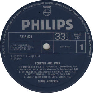 Demis Roussos - Forever And Ever - 1974
