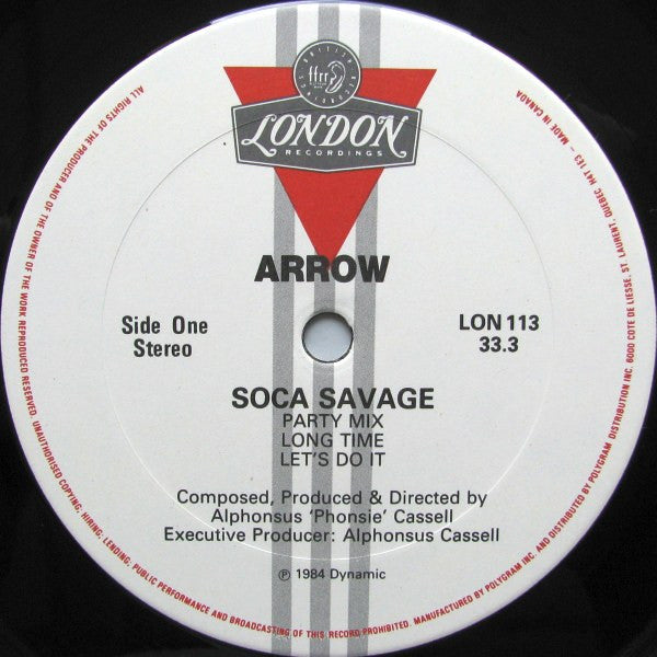 Arrow - Soca Savage - 1984